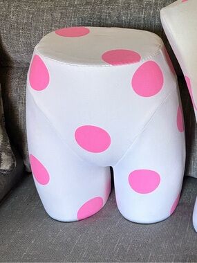 Pink Vs Polka Dot Bottom Mannequin..